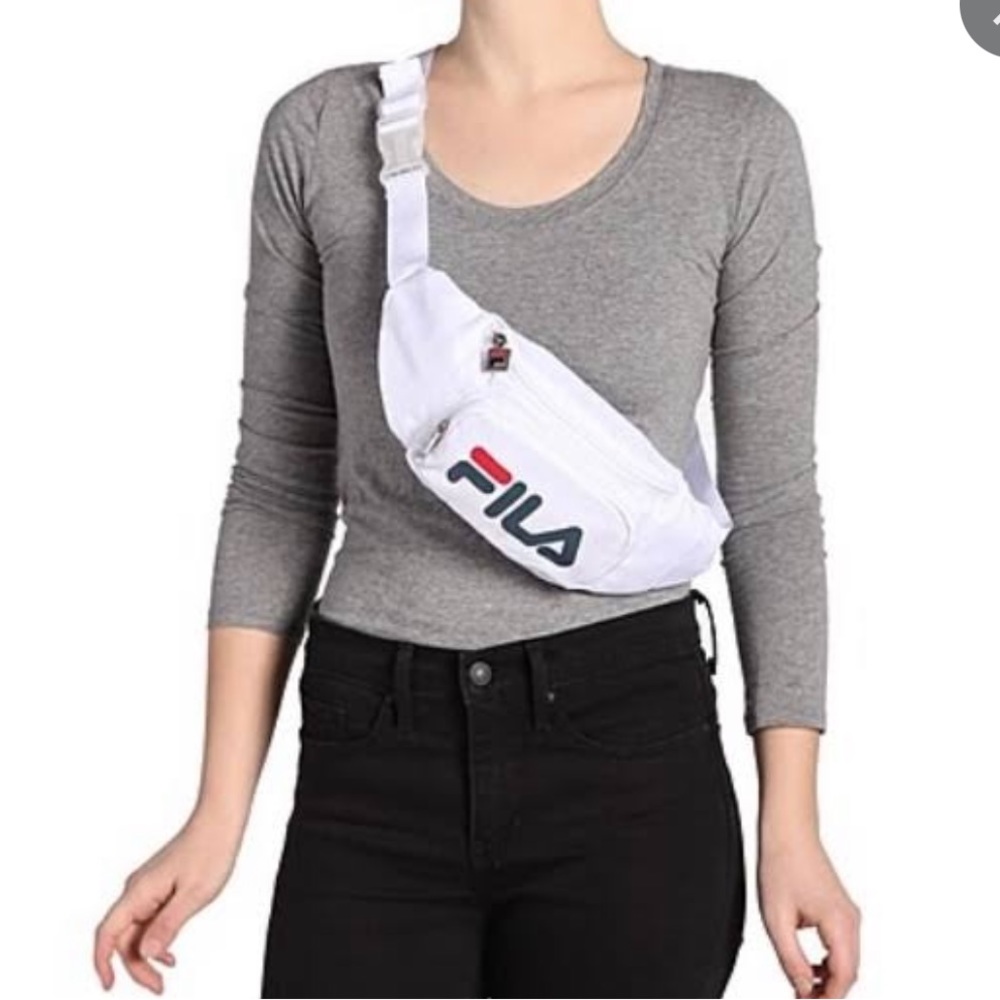 Fila white Fanny pack